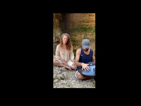 HANDPAN & SANSKRIT CHANTS | LEBANESE MOUNTAINS | MEDITATION | PEACE | D-KURD SCALE @GAIEASANSKRIT 🔥🤍