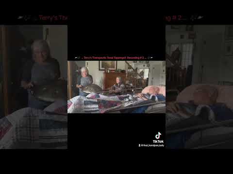 🛸🎶 Terry’s Therapeutic Tonal Tappings!! Recording # 2  🎶🛸 Recorded on two Tiflis F2 handpans 💕