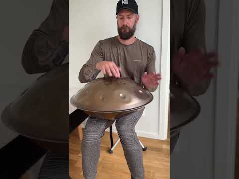 Handpan D-kurd scale #handpan #music #soundhealing