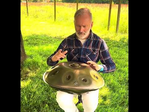 Gianluca Pistoia Handpan "IL SENTIERO INVISIBILE” Edelweiss Handpan F2 Low Pigmy New Generation