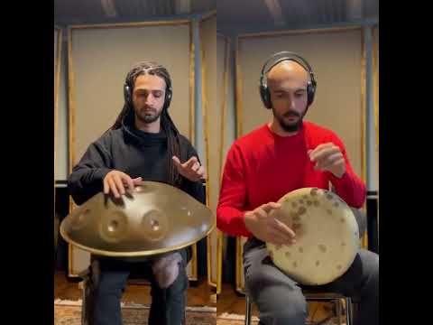 Handpan/hangdrum D minor(kurd) duet with Darbuka