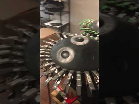 Quick little Handpan tuning room walk through