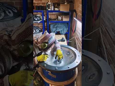 Re-Shaping my first handpan attempt | Handpan Maker | Learning to build my own handpans