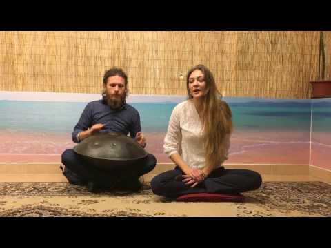 Pasha Aeon & Yasya Krutova - OMana Handpan & Voice, Jam, HD 2016