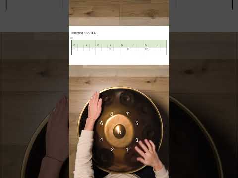 Fast Version, Handpan Tutorial, Exercise D for Hang Massive-Once Again, D Kurd, Kristina Savkova