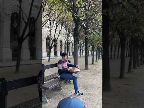 Handpan D Kurd 9 - Jardin du Palais Royal - Paris - France