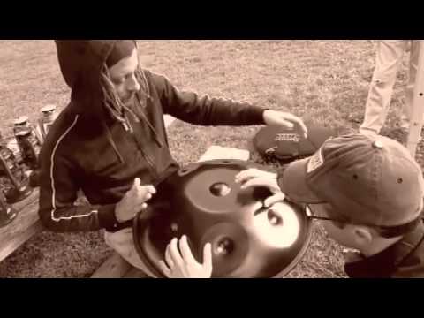 Golden Gate Halo improvisation by Davide Swarup and Kyle Cox (HD) Handpan Music