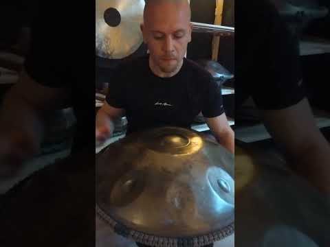 A2 nordlys handpan. Instagram:Edwin.handpanjourney #handpan #percussion #tutorial #music