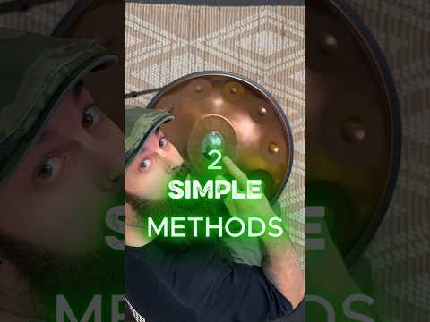 Handpan tutorial for beginners | EASY