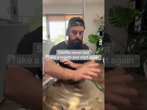 Cliche handpan video with motivation