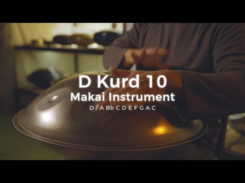 【レンタルハンドパン】Makai Instrument /  D Kurd 10 試奏1
