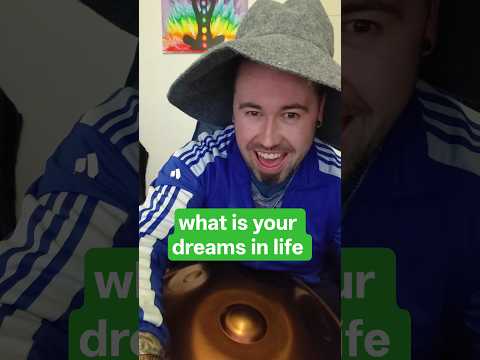 what is your dreams in life #handpan #dreams #wish #wizard