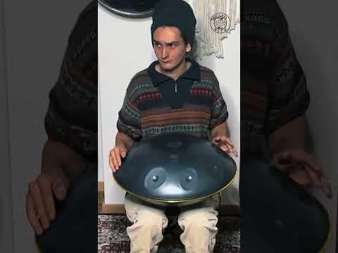 🎵 Eclipse Handpan | E Hijaz 9 | Nitrated Steel #handpanworld #handpan