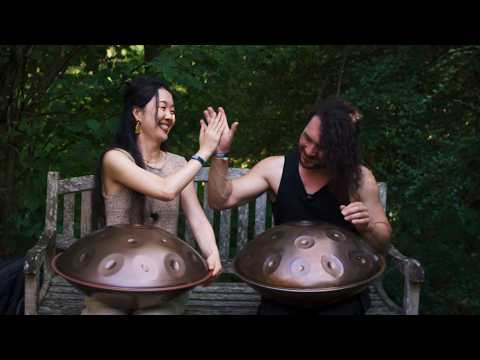 A Perfect Song ๐ต Sound Sculpture Handpan Festival | Luluonmyway & Richard Mawby (handpanandlife)