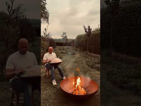 Handpan Healing by the Campfire 🔥✨