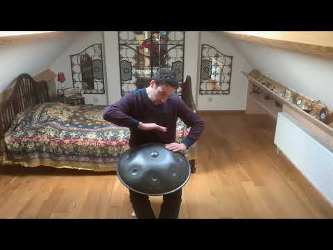 Handpan tutorial 1part 1 by Gerard Spencer