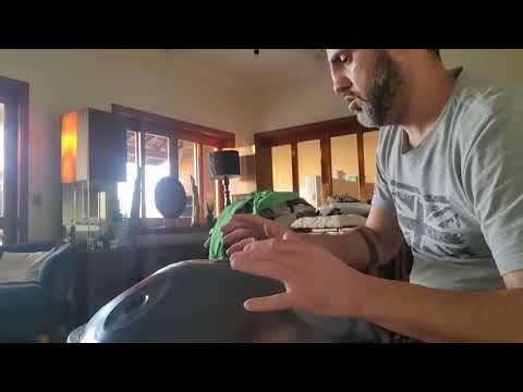 Handpan 9 Notas Aço Carbono 14