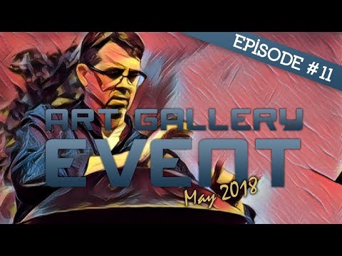Vlog Episode 11 - Handpan Music at an Art Gallery Event