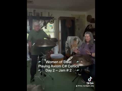 🛸🎶 Florida’s Women of Steel with their C# Celtics by @AxiomHandpans  💕🎶🛸