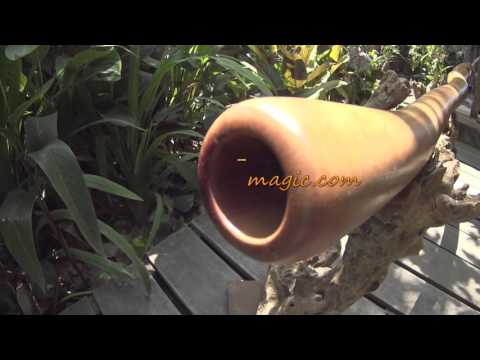Didgeridoo from Rasamala wood 159 cm – E