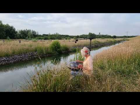 Handpan Entspannung - lost in clouds - Gios Instruments C Annaziska 16+1