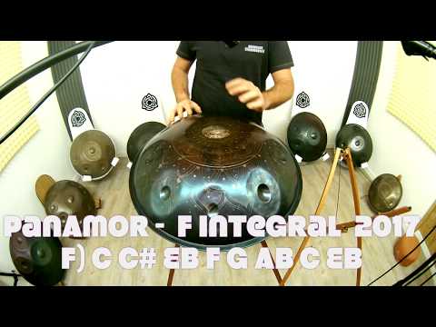 PanAmor - F integral - Mandala Design -  Handpan HcT Review 2017