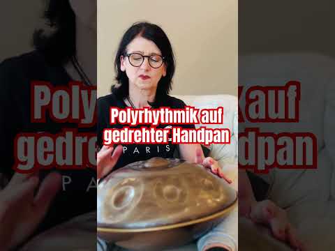 Drehe deine Handpan um 1/4 Drehung gegen den Uhrzeigersinn und sei überrascht wie es klingt. 🎶😎