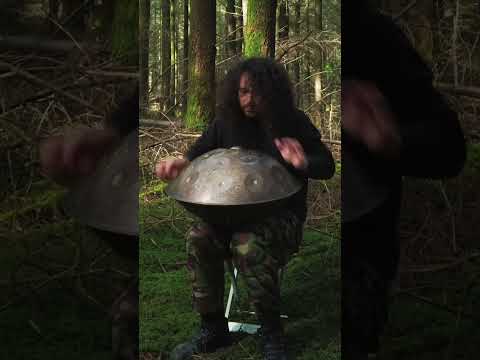 DAPPLED LIGHT Pt2 | E Amara 20 | Full video on channel | #handpan #meditationmusic #handpanmusic