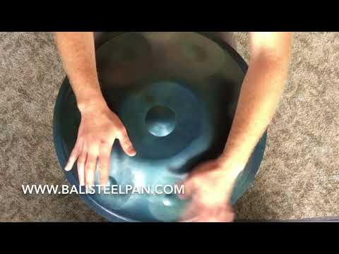 Pygmy handpan. New generation Bali steel pan (Ketut Suda)