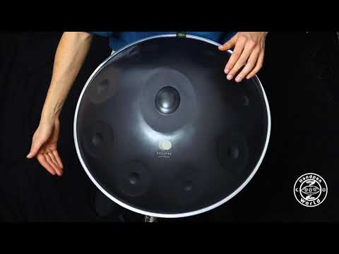 Eclipse Handpan | F Sabye 9 | Nitriert | 440Hz | F/ Bb C D E F G A C