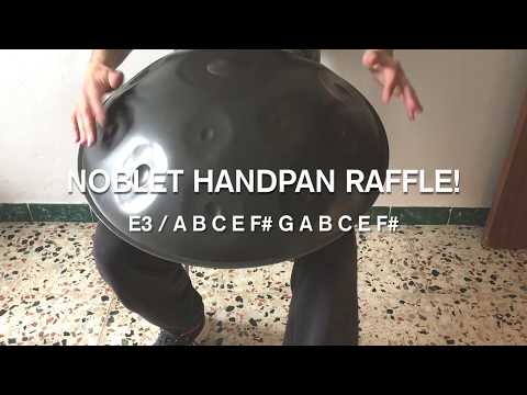 Noblet Handpan Raffle (E minor)