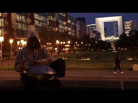 Résonances Urbaines II | 30 minutes Handpan Meditation by La Défense | Ylil Handpan