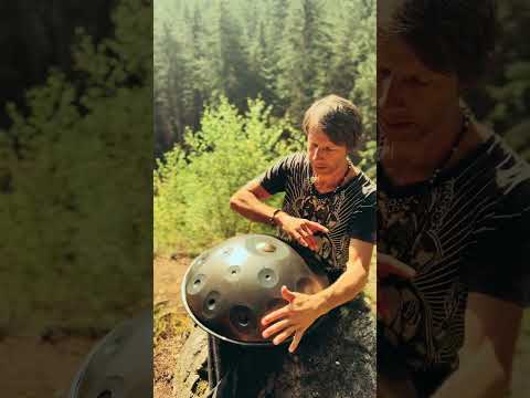 Peaceful melody | Alwin Steinle | Handpan - Leaf F Equinox #handpan #handpanmusic #flow #forest