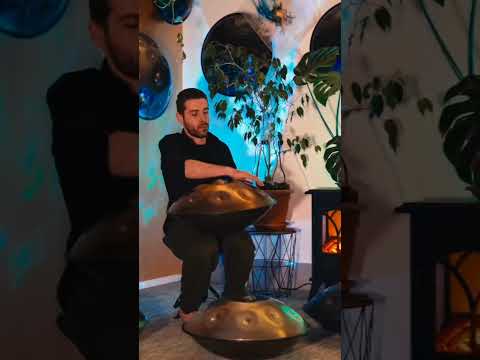 Relaxing handpan music | C# koi stainless steel | VIBE Handpan