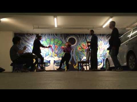 Midnight jam session at B1parking