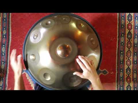 ETHEREAL PANS | D KURD 10 {Handpan / Hangdrum / Pantam Exploration}