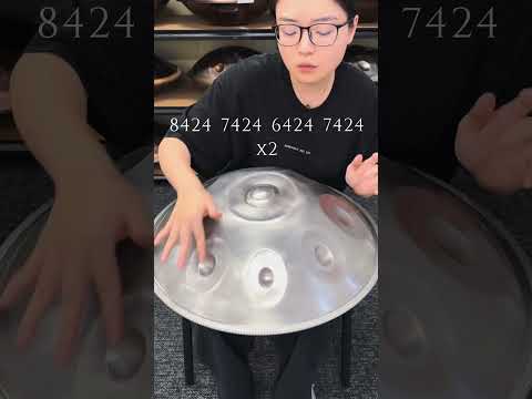 YULA Handpan 9 note D Kurd Zelda melody #australia #handpan #music #soundhealing #zelda