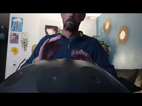 Handpan Week 40 - retuned D Celtic from Week 38