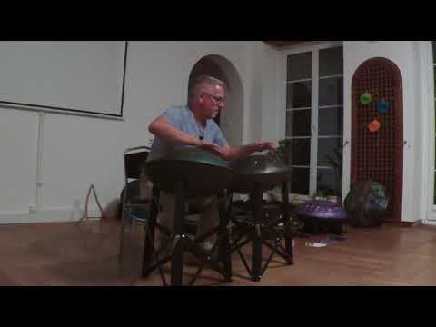Handpan4soul with two Soma Soundsculptures
