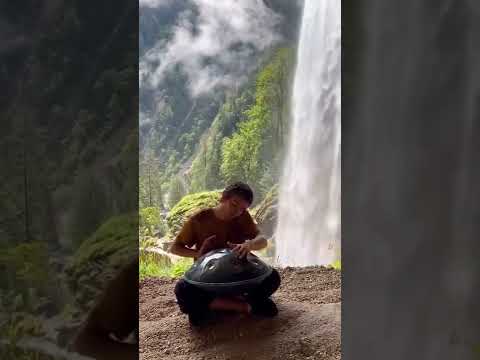Handpan & Waterfall