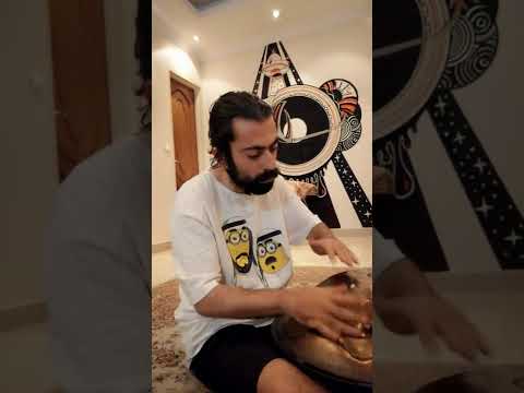 #handpan solo play by me 👽🌌😍 #Alipantam  #hangdrum #هنگدرام #هندپن