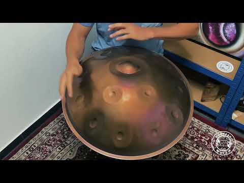 Nala Handpan | G Romanian Hijaz (C Harmonic Minor) 18 | Ember Steel | 440Hz