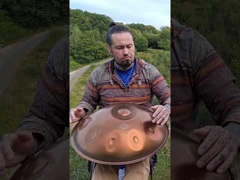 The peace and freedom when playing a handpan is so good