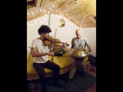 Handpan and violin  #shorts