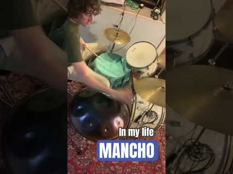 Beatles cover on handpan + drumkit. #handpan #music #handpanlife #percussion #drums