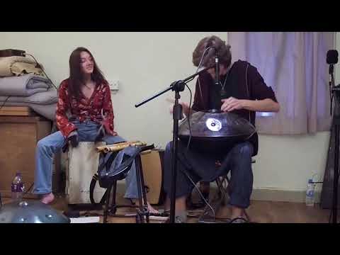 Valeriy Frolov & Valeriia Kuleshova - Part of My Past (Handpan Overtone, Cajon)