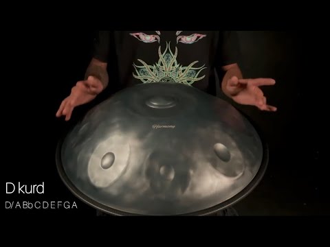 D kurd (nitrided) 9 note HARMONY HANDPAN