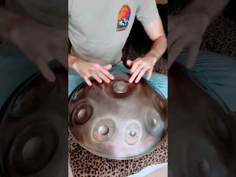 Flight of rain | 1 minutes handpan music | E la sirena 10 tuning