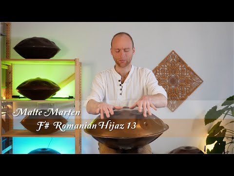 MrPans handpan - F# Romanian Hijaz 13 - Malte Marten