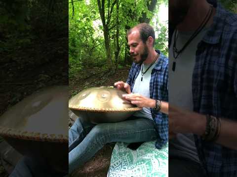 Polyrhythm and Rain is so relaxing #innerpeace #meditation #handpan #polyrhythm @SelaPercussion